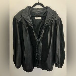 bettina rizzi vintage leather jacket